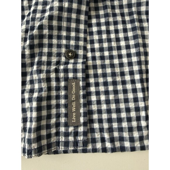 Toad & Co Shirt Mens XL Plaid Long Sleeve Button Up Insect Shield nylon poly - Picture 11 of 13